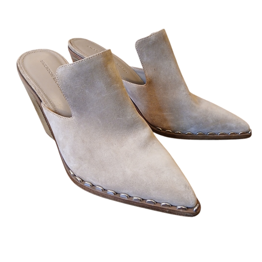 SIGERSON MORRISON Kacey 40-Cloud suede leather western boots size 40/9.5.
